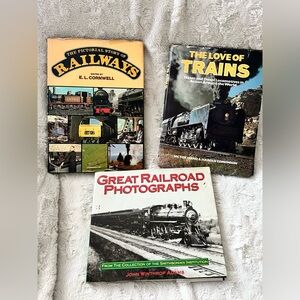 Railway and Train Photography Book Set